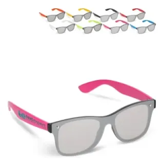 Justin R-PC sunglasses with mirror uni-lens UV400 - LT86731 (gadzety reklamowe)